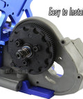 RC 48P Spur Gear Upgrade Kit with 76T sprocket and slipper clutch for 1 Tenth Slash 2WD Rustler 2WD Stampede 2WD Bandit 2WD VXL