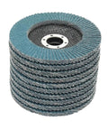 Get This Killer Set Of 5 Premium Sanding Wheels For Your Angle Grinder Featuring A Sweet Mix Of 40 To 120 Grits Perfectly Sized At 125mm.