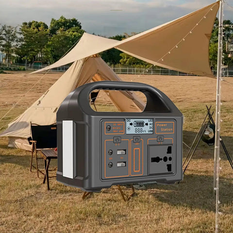 Kickass Portable Solar Power Station Packs Enough Juice To Run Phones Laptops And Tiny Appliances While Camping Or Hitting The Road, black with handle