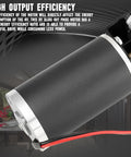 Close-up of RV Slide Out Gearbox Replacement With Accu Slideout PMDC Motor Direct Drive 12V 16A 45W Heavy Duty