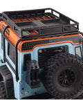 RC car roof with Stainless Steel Checkered Plate Roof And Body Protection Kit for H8H One Eighth Scale Durable Scratch Resistant