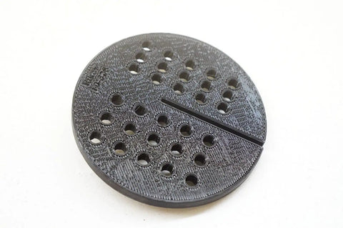 Bandsaw Table Insert Throat Plate For RIKON 10-326 14 Inch Deluxe Band Saw 2.75 Inch Blade Gap Perforated Dust Holes