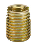 20 Pcs Self Tapping Thread Inserts made with tough carbon steel and yellow zinc plating for screw repair jobs in cars electronics or furniture