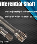 Heavy Duty Front Differential Axle Intermediate Shaft Kit Fits 2012-2021 Dodge Ram 1500 with oil resistant O-rings and bearings.
