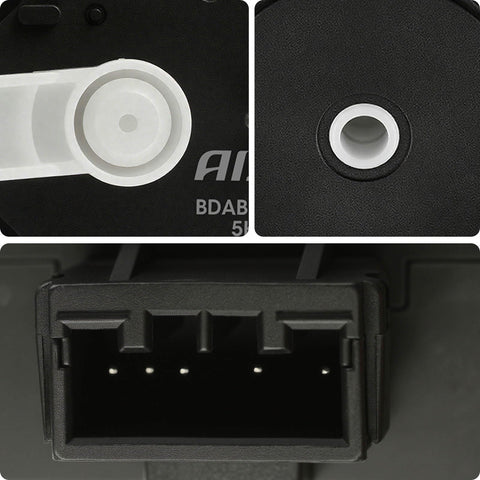 Close-up of Left Main HVAC Blend Door Actuator Direct Fit Replacement Fits Chevrolet Caprice 2011 To 2017 And Pontiac G8 2008 To 2009