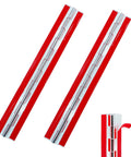 Two Piece Set Clear Acrylic Piano Hinge 300 Mm Long Continuous Hinge 12 Inch Transparent Hinge For Plexiglass Aquarium Lid Cabinet Box DIY