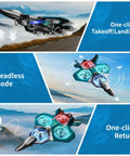 Ultra Fun RC Planes With 3 Batteries For Kids And Adults Foam Remote Control Jet Plane showing features and controls