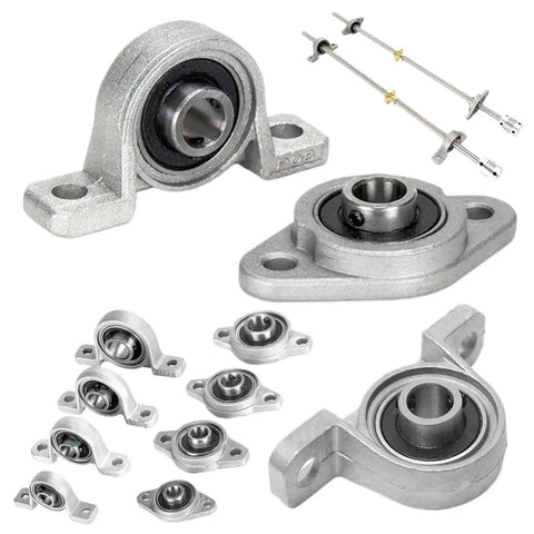 Self Aligning Mounted Block Housing Rhombic Pillow Bearing Zinc Alloy Thrust KP005 25mm Bore Heavy Duty Built like Tank Featuring Smooth Rotation Wear Resistance Rust Proof Corrosion Protection Dust Sealing Keeps Machines Running in Prime Condition, zinc pillow block bearing