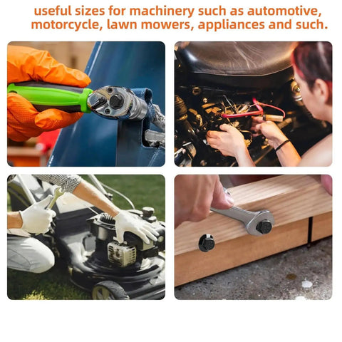 Usage of Beefy 280 Piece Black Flange Bolt Kit With Nuts And Washers Heavy Duty Automotive Grade Ten Point Nine in various repairs