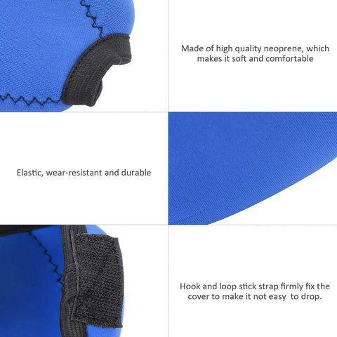 Scuba Diving Universal Second Stage Regulator Protector Cover Neoprene Guard features soft elastic material and secure strap