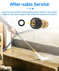 Heavy Duty Pressure Washer O Rings Kit for 1/4 Quick Couplers and M22 Fittings 3/8 Inch ID Replacement Seals Pro Grade image