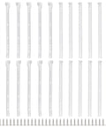 Tough As A Bull Heavy Duty 6 Pair 16 Inch Bottom Mount Drawer Slides Featuring Hella Smooth Self Closing Action Rust Resistant White Powder Coated Steel Tracks