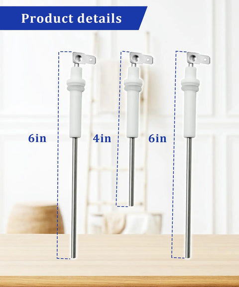 Top Shelf Triple Pack Steam Probe Upgrade For Breville And Sage Espresso Machines shows 3 silicone steam probes of varied lengths.