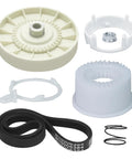 Beefed Up All In One Washer Pulley Clutch Kit with 21 Inch Drive Belt Replacement for Whirlpool Maytag Kenmore Washing Machines parts