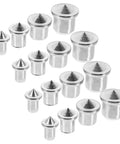 Pro Grade Dowel Pin Set And Centering Transfer Kit For Woodworking, Easy To Use Marking Tool For Tenons, Cabinets And Shelves, Durable Steel Pins For Precise Hole Alignment, assorted steel dowel pins