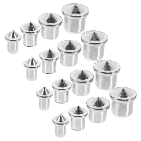 Pro Grade Dowel Pin Set And Centering Transfer Kit For Woodworking, Easy To Use Marking Tool For Tenons, Cabinets And Shelves, Durable Steel Pins For Precise Hole Alignment, assorted steel dowel pins