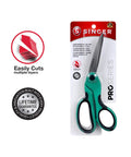 ProSeries 3 Piece Sewing Scissors Bundle For Fabric, Detail Work And Snips, Professional Grade Tempered Stainless Steel Blades, Rust Resistant, Sharp And Long Lasting For Craft Projects. Singer 8.5 in fabric shears in package, teal and black handle