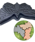 Butterfly Stepping Stone Mold For Concrete And Cement DIY Walkway Stones Reusable Garden Path Mold Create Colorful Butterfly Garden Decor And Pathway Art With No Fuss Easy To Use Plastic Mold