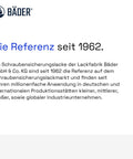 Blue Threadlocker Paint 50 Ml Tube That Locks Screws Tight Water Based Solvent Free Food Safe Tamper Proof Made In Germany Since 1962 description text in German.