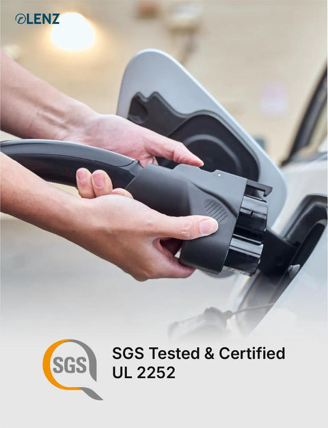 Pull Up To Tesla Supercharger Plugs With This Ridiculously Smooth 500 Amp Nacs To Ccs1 Adapter Bringing Fast Dc Juice To Your Reliable And High Performance Ul Certified Non Tesla Electric Car, shown connecting.