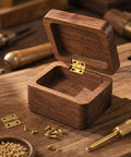 Built Tough 30 Pack Mini Butt Hinges With Screws, 13X12Mm Bright Gold Plated Steel Hardware For Crafting And Decorative Wooden Boxes, Nifty Compact Specs That Work Straight Up in decorative wooden box.