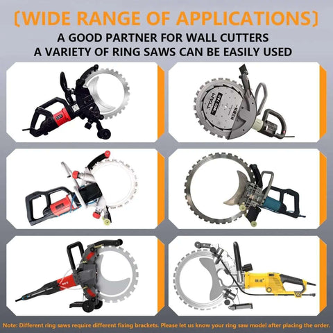 Heavy Duty Linear Rail Wall Cutting Track Guide With Three Meter Beam For Knocking Out Door And Window Openings Featuring One Button Remote Lift And 150 Watt Pure Copper Motor For Smooth Cuts That Run Like Clockwork All Day with ring saws.