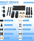 Inner Cam Bearing Installer And Puller Tool For Harley Twin Cam Engines 1999 To 2017 with detailed labeled components