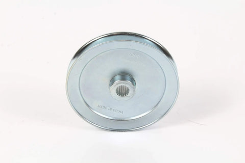 Genuine OEM K46 Transmission Drive Pulley With One Half Inch Spline Four Point Nine Zero Inch Diameter Bolt On Upgrade For John Deere K46 Series