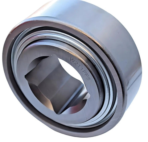 Rugged Disc Harrow Bearing With Triple Lip Seal On Both Sides For 1-1/2 Inch Square Bore And 4.000 Inch OD Replacement For DC211TT5 7AS11-1-1/2 APC Farm Harrow Bearing Heavy Duty