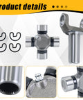 Transmission Slip Yoke And U Joint Kit For Turbo 350 TH350 700R4 1310 Series 26 27 Spline Replaces 5153X 236081X detail view