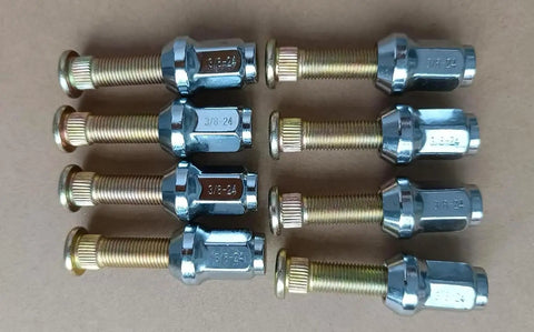 Beefy Wheel Studs And Lug Nuts Kit Replacement For Sportsman 570 SP 2015 2025 ATV Front And Rear, Ranger 700 800 570 UTV RZR 900 Models