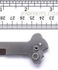 Micro Bearing Washers For Knife Pivots Dope Stainless Steel Universal Folding Knife Pivot Bearings Low Friction Upgrade For Repairs And Custom Builds 0.272 Inch Outer Diameter 0.158 Inch Inner Diameter 0.040 Inch Thick on folding knife pivot