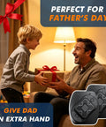 Father receiving gift; Heavy Duty Magnetic Tool Belt Clip Holster For Screws Nails Hammer Pliers Sockets And More All Metal Build