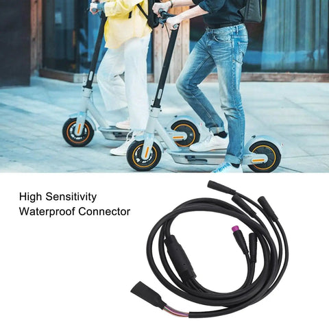 Integrated Wiring Harness For Electric Scooters With Central Control Line 1T5 Cable 13 Core Copper Wire Durable Copper Core Replacement Kit Compact And Easy To Install Plug And Play Upgrade For Reliable Wiring