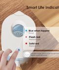PT04B Water Filter Pitcher With 10 Cup Capacity NSF Certified 200 Gallon Long Life Filter, smart indicator display.
