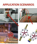 Check Clear Inline Water Flow Indicator With Rotating Impeller For 16mm Push Fit Pipes in various application scenarios.