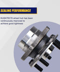 Image of Front Wheel Bearing And Hub Assembly 513265 For Toyota Prius 2004 Through 2009 Direct Fit, side view