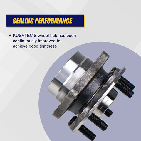 Image of Front Wheel Bearing And Hub Assembly 513265 For Toyota Prius 2004 Through 2009 Direct Fit, side view