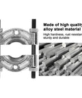 Heavy Duty Bearing Separator Tool And Puller For Cars Alloy Steel Bearing Splitter Pro Grade Universal Remover shown with steel rods