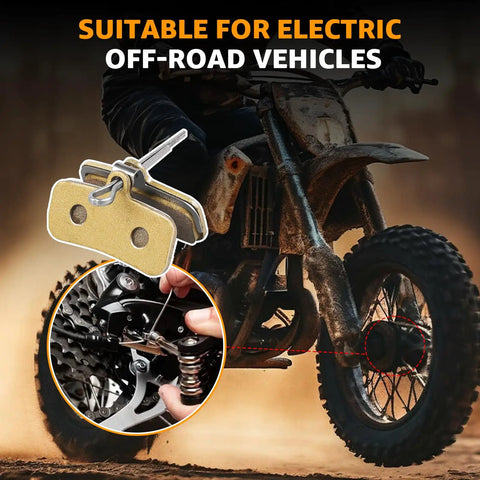 3 Piece Universal Disc Brake Pad Set For Talaria Sting MX3 MX4 Surron Light Bee Segway X160 X260 Super73 on electric dirt bike
