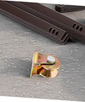 Heavy Duty Sliding Door Pulley Rollers With Track Wheel System For Quiet Smooth Operation And Easy Install In Warehouses And Industrial Settings Built To Last From High Wear Resistant Materials