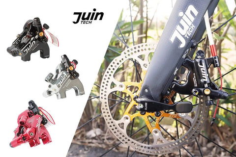 Cable Actuated Hydraulic Disc Brake Caliper Set For Flat Mount Road Gravel And CX Bikes Front And Rear No Fuss Upgrade