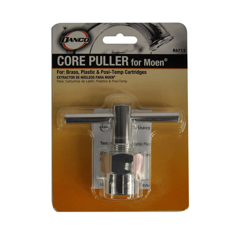 Cartridge Puller Tool For Posi Temp Tub And Shower Cartridges 1200 1222 1225 Pro Grade Removal Accessory With Easy Grip Silver Finish