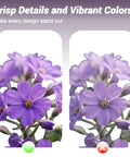 Comparison of flower print detail on DTF Transfer Film Roll 13x328ft Double Sided Matte Clear PET Heat Transfer Paper for quality demonstration