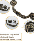 4 Pack Antique Bail Drop Drawer Pulls 158mm Overall Length With 128mm Hole Center Spacing Vintage Bronze Dresser Handles