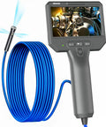 Triple Lens Borescope Pro Grade 1920P HD Endoscope With Light And 4.3 Inch IPS Screen IP67 Waterproof Snake Inspection Camera