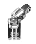 Top Notch 16 Piece Chrome Vanadium Socket Adapter Kit With Tough Extension Rods And Universal Joints For Pro Auto Shops And Home Garage Projects That Get The Job Done Super Fast. chrome vanadium universal joint socket adapter