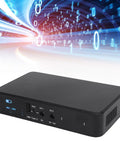 Heavy Duty UPS Power Supply With 18000mAh Battery Backup Keeps Routers And Security Cameras Running Smooth During Unexpected Blackouts showing black unit with ports.