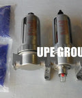 Three-stage 3/8 Inch Compressed Air Filter Water Trap With Pressure Regulator Desiccant Dryer And Coalescing Filter