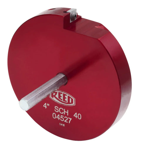 PPR400 Clean Ream Extreme Pipe Reamer For 4 Inch SCH 40 PVC CPVC And ABS Fittings With 3/8 Inch Hex Shaft Aluminum Body